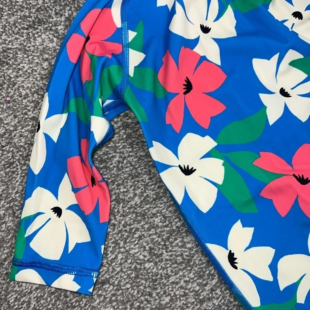 Hanna Anderrson Baby Rash Guard Suit Hibiscus Petals 6-12 months